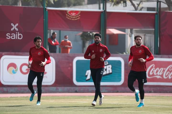 لقطات من مران الأهلي اليوم