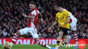 موعد مباراة آرسنال وولفرهامبتون
