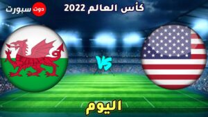 موعد مباراة امريكا و ويلز اليوم 
